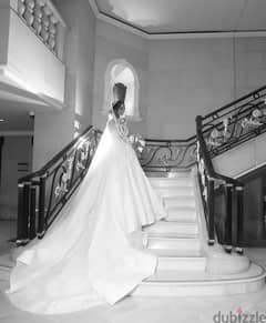 wedding dress by designer Nabil Harouki 0