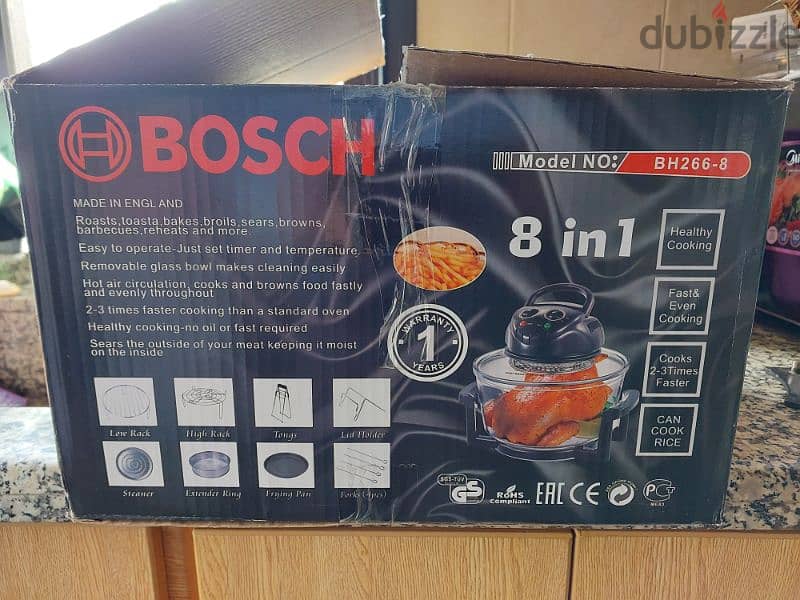Bosch Halogen oven/air fryer 1