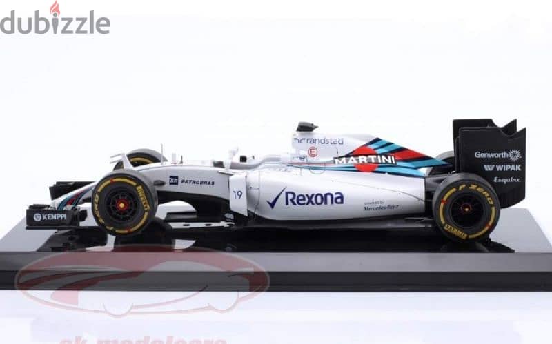 Felipe Massa Williams FW37 (GP Italy 2015) diecast car model 1;24. 2