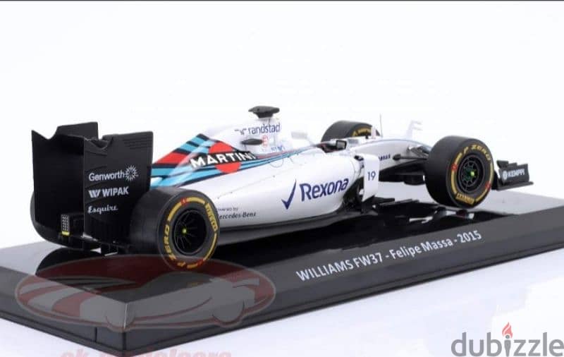 Felipe Massa Williams FW37 (GP Italy 2015) diecast car model 1;24. 3