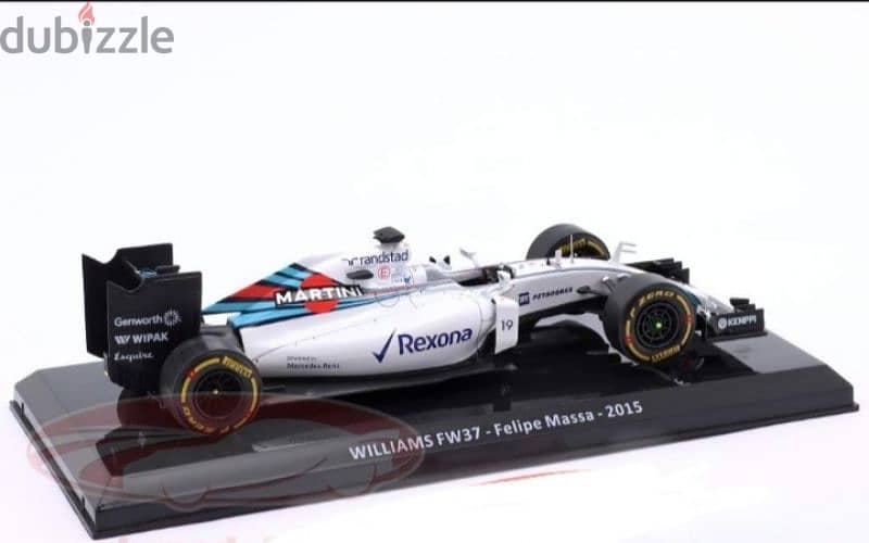 Felipe Massa Williams FW37 (GP Italy 2015) diecast car model 1;24. 4