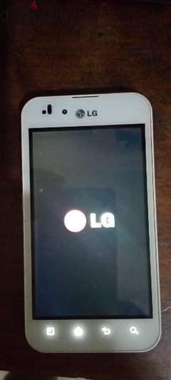 موبايل LG p970 شبه جديد مع كرت ذاكرة 4 غيغا 0