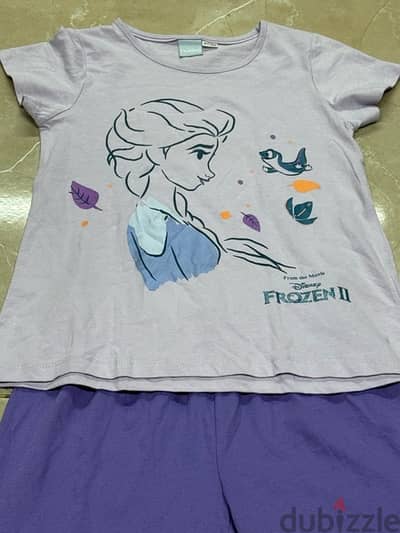 pyjamas for kids girl 7 years; frozen brand and new