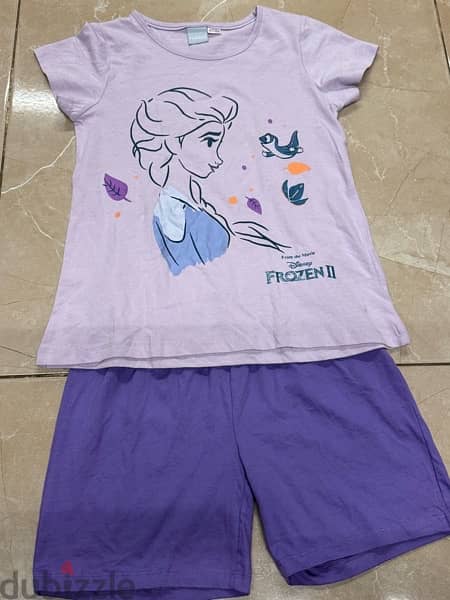 pyjamas for kids girl 7 years; frozen brand and new 2