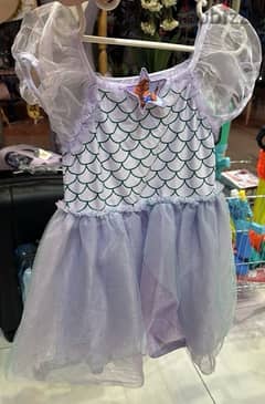 mermaid birthday theme; dress for kids girl 0