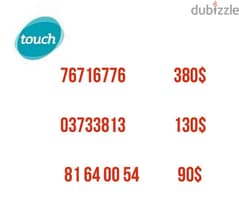 TOUCH PREPAID NUMBERS