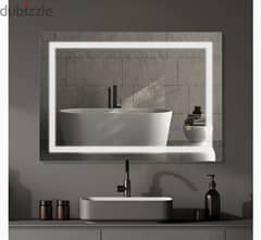 SaniteModar led bathroom mirror 90×70cm Anti fog