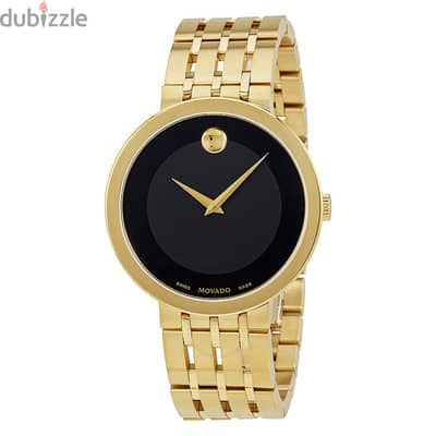 للبيع بداعي السفرMovado Esperanza Black Deal Men's  Watch 0607059