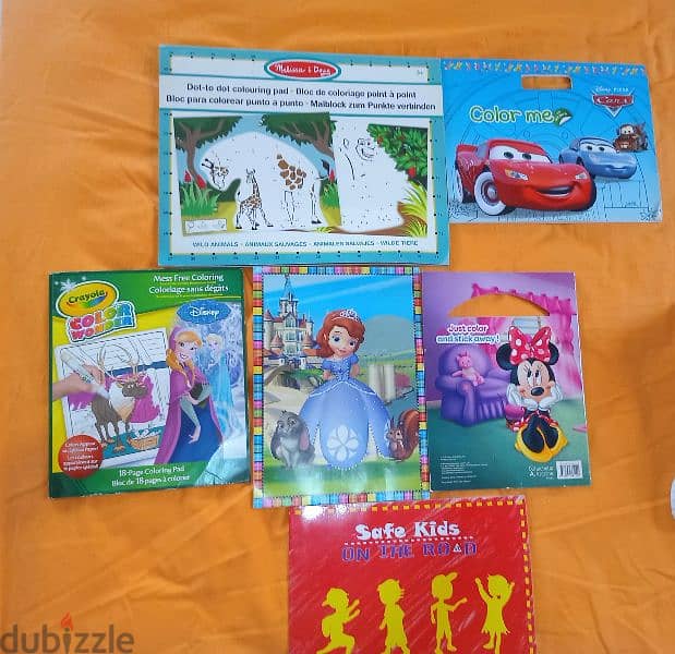 Lots of children's books & coloring books etc 5