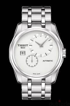 TISSOT Couturier White Dial Stainless Steel Automatic Men's Watch T035