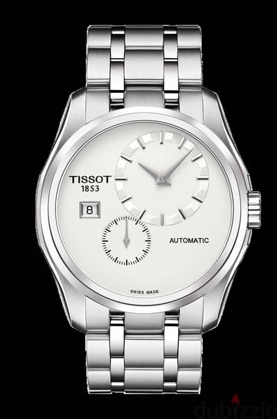 TISSOT Couturier White Dial Stainless Steel Automatic Men's Watch T035