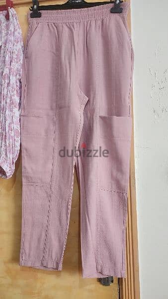 Zara trousers & Asos top pink set medium 38 1