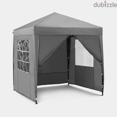 VonHaus Pop Up Gazebo Waterproof Garden Marquee Shelter Canopy 2 x 2 M