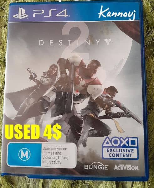 PS4 GAMES USED 9