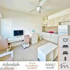 Ashrafieh | Signature Rental Deal | Furnished/Equipped 1 Bedroom Apt 0