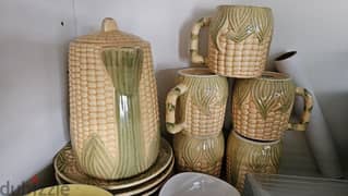corn cups set with carafe 0