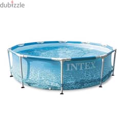 Intex Beachside Frame Pool With Filter 305 x 76 cm 0