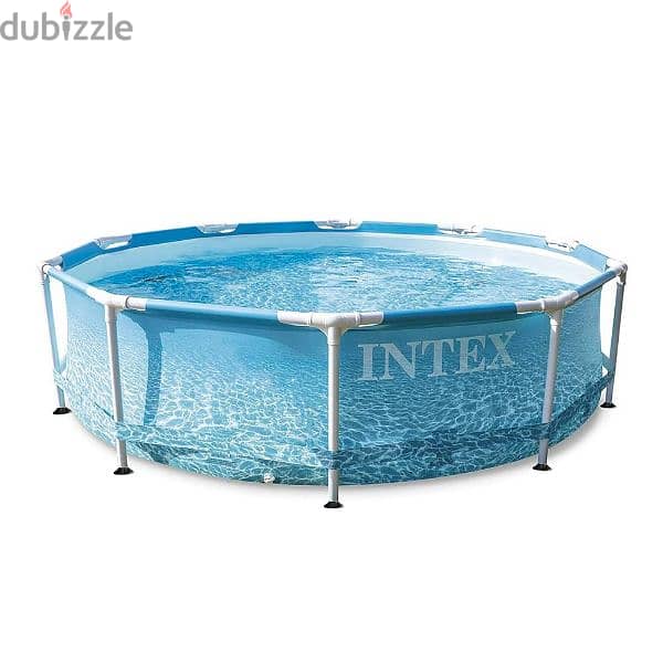 Intex Beachside Frame Pool With Filter 305 x 76 cm 0