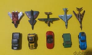 vintage Metal Original Cars And Airplains 0