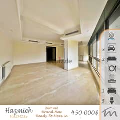 Hazmiyeh | Brand New | 3 Master Bedrooms | 3 Parking | Signature Apt
