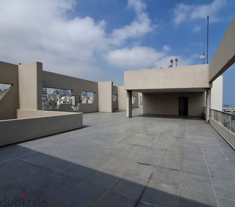 420 Sqm | Commercial Roof Top For Rent In Achrafieh / Medawar 3