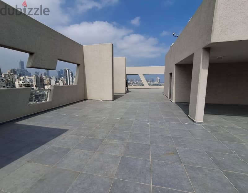 420 Sqm | Commercial Roof Top For Rent In Achrafieh / Medawar 4