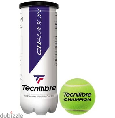 New Tecnifibre Champion Tennis Balls