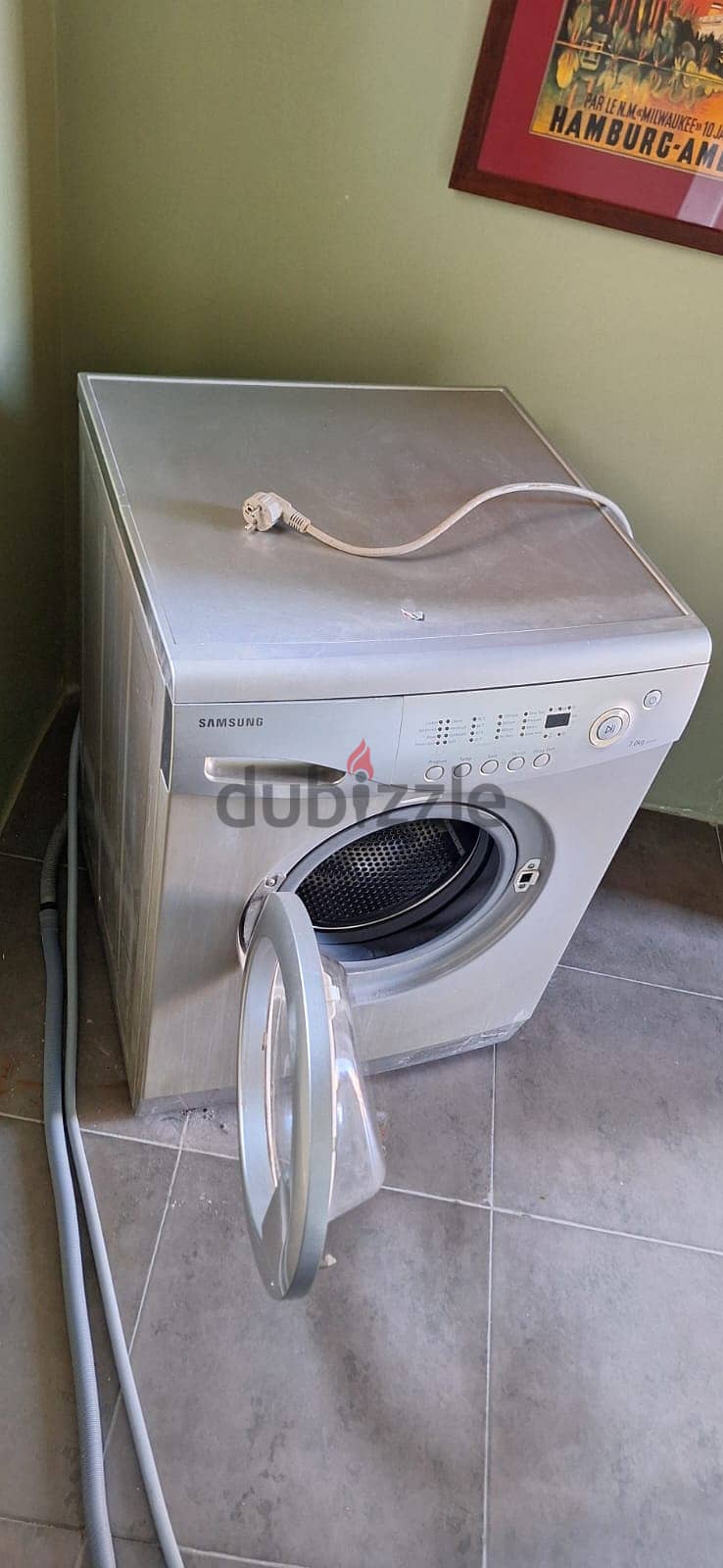 Washing Machine Samsung 7kg 1200rmp 8 Settings 1.33 0
