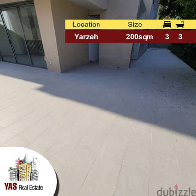 Yarzeh 200m2 | 200m2 Terrace/Garden | Prime Location | Partial View |