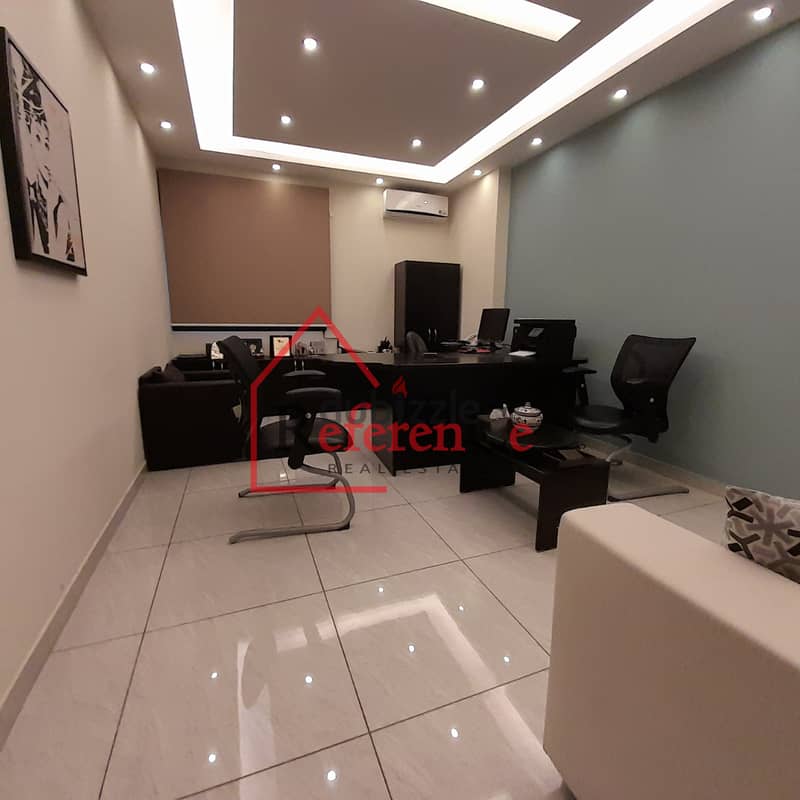 Catchy furnished office in Jal El Dib مكتب مفروش في جل الديب 1