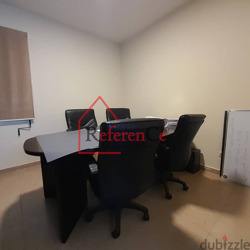 Catchy furnished office in Jal El Dib مكتب مفروش في جل الديب 5