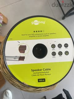 Goobay Speaker Cable white CCA