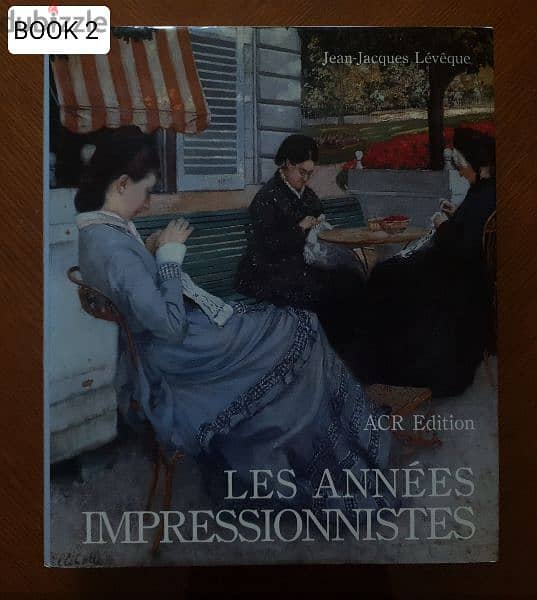 3 books on the history of Impressionism 2