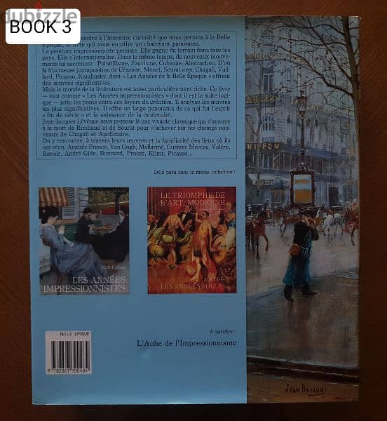3 books on the history of Impressionism 5
