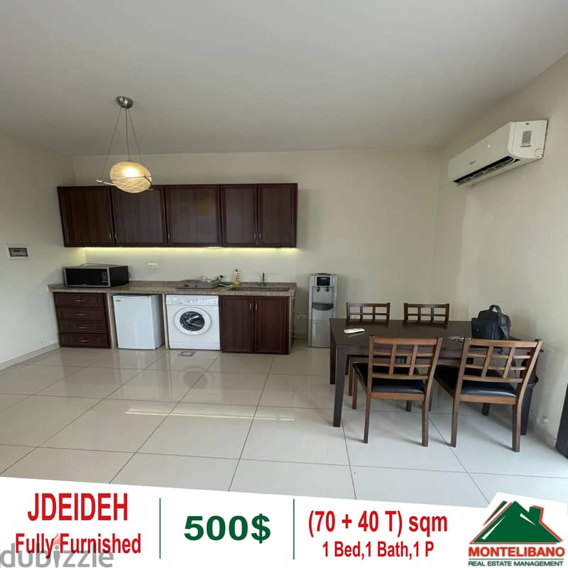 Rooftop for rent in Jdeideh!! 2