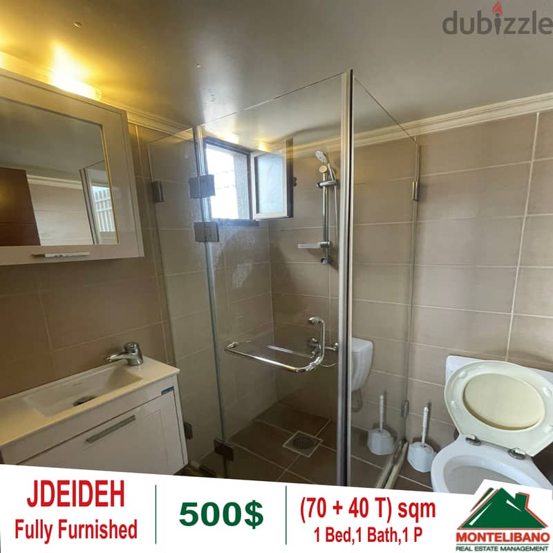 Rooftop for rent in Jdeideh!! 4