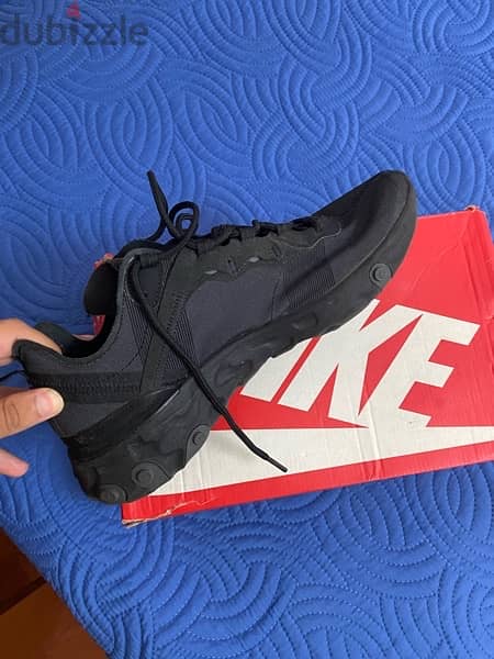 Nike react element 55 triple black 2