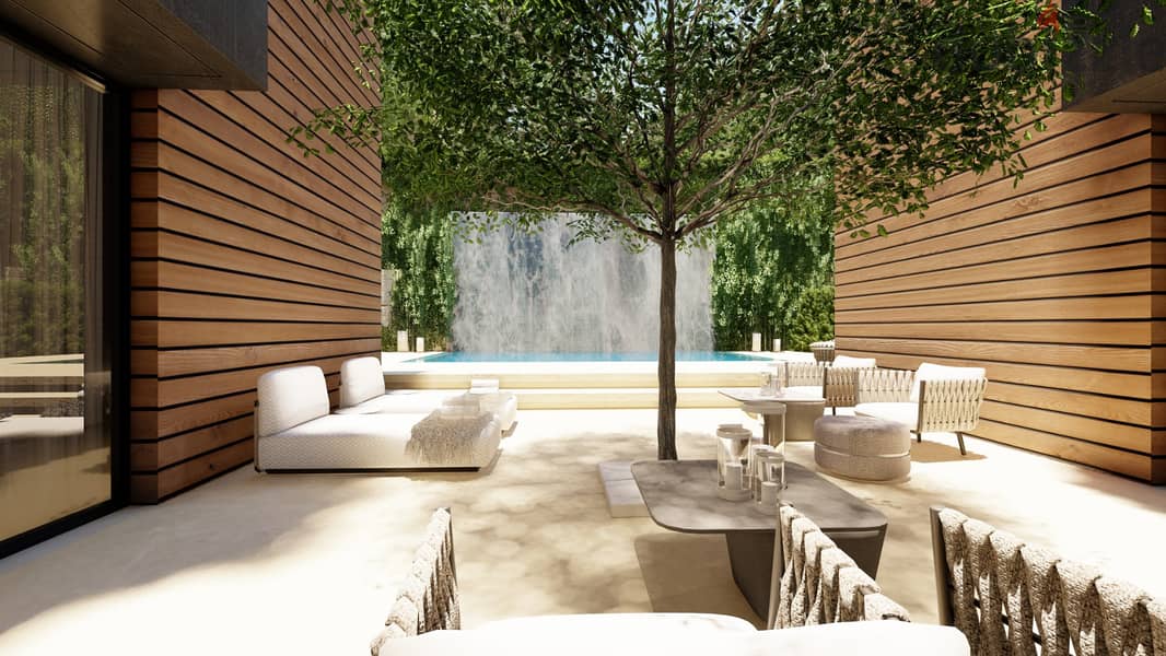 Chalet Duplex For Rent In Faqra With Garden + Terraces 0