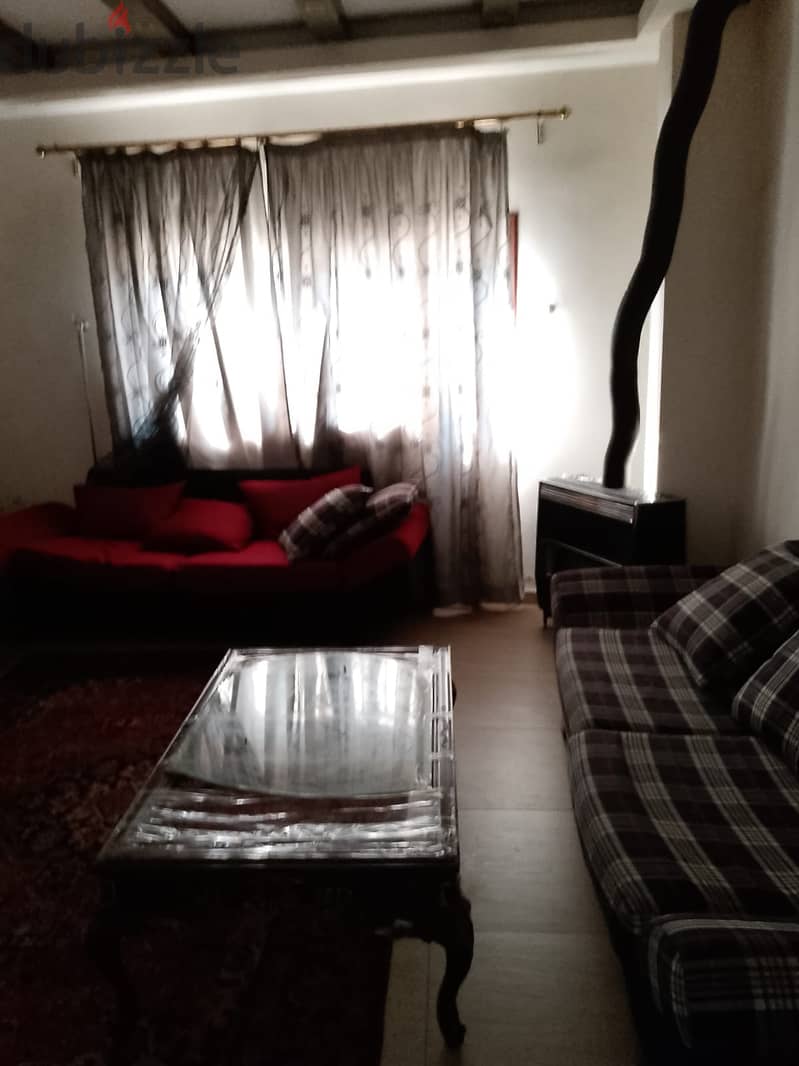 haouch el omara fully furnished apartment ground floor for rent Rf6228 1