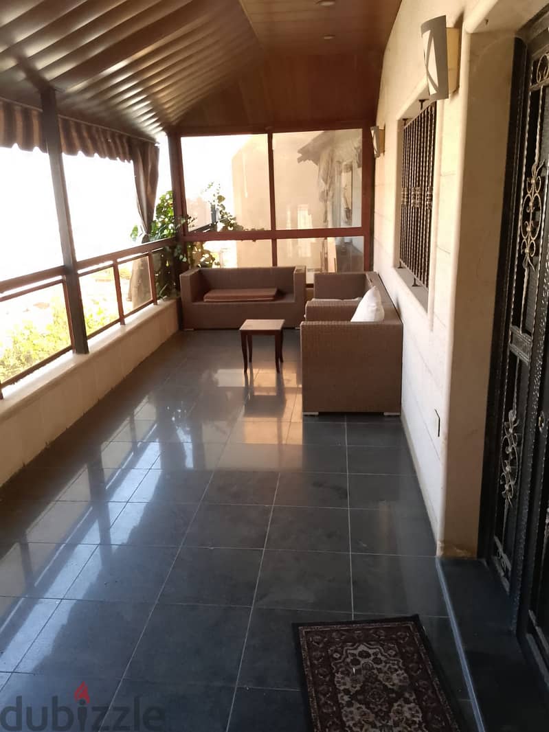 haouch el omara fully furnished apartment ground floor for rent Rf6228 2