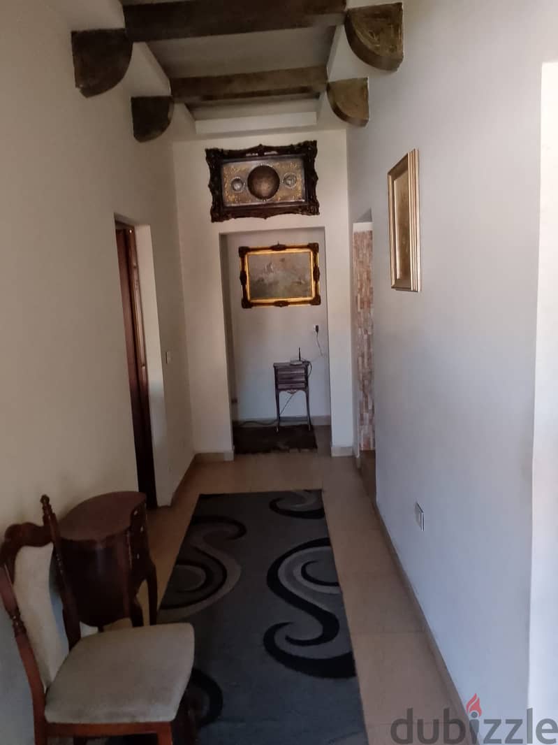 haouch el omara fully furnished apartment ground floor for rent Rf6228 11