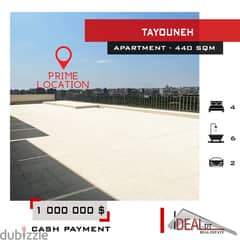 Apartment for sale in Tayouneh 440 sqm ref#KD105