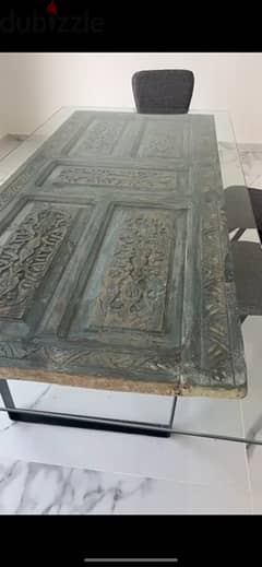 vintage dining table 0