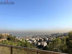 Apartment for sale in Bsalim/ Terrace / View