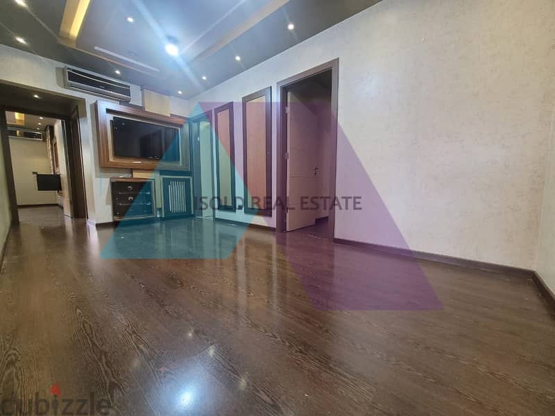 Lux decorated 270 m2 apartment +open sea view for rent in Sahel Aalma 8