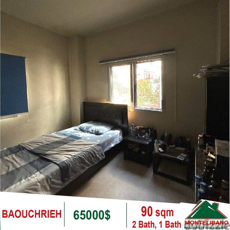 65000$!! Fully Furnished Apartment for sale in Sed El Baouchrieh 3