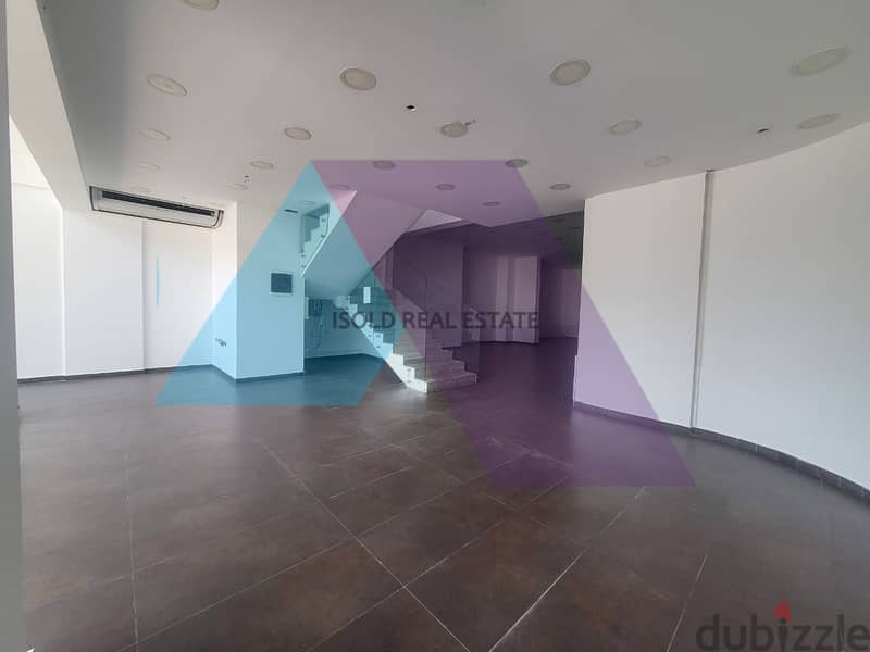 A 1600 m2 Building for rent in Dbaye 2