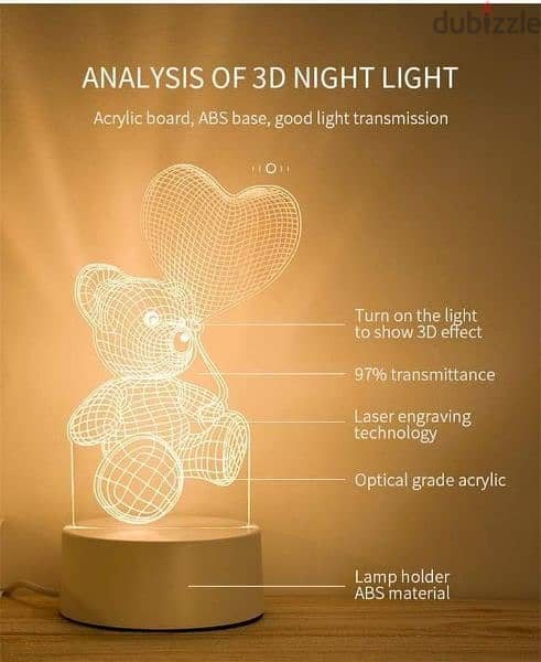 3D Night light 2