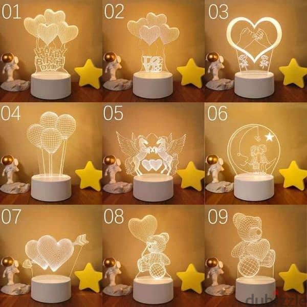 3D Night light 3