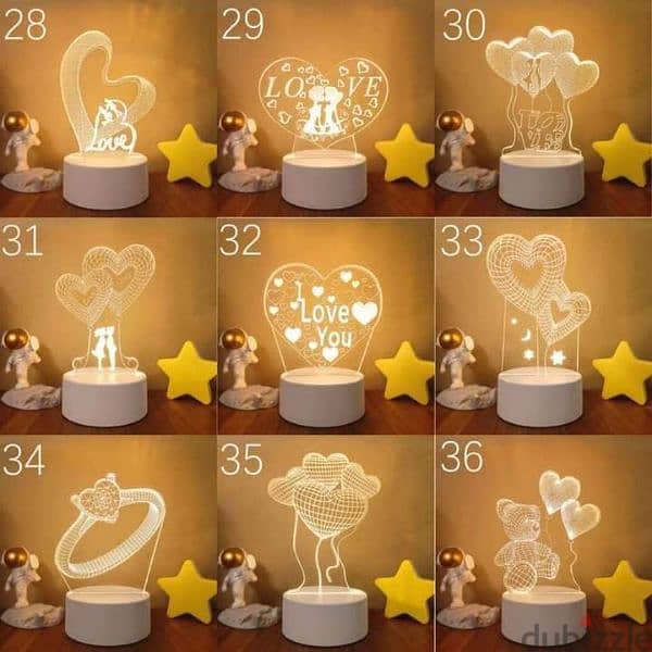 3D Night light 6